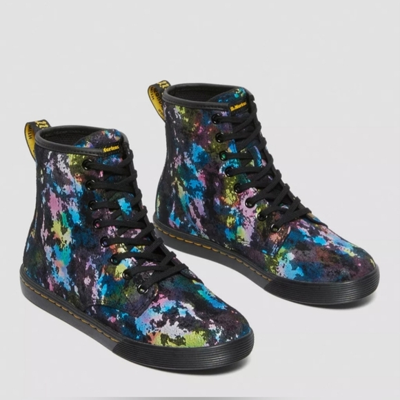 Dr. Martens Sheridan Confetti Suede Boots *NWT* - Picture 2 of 11